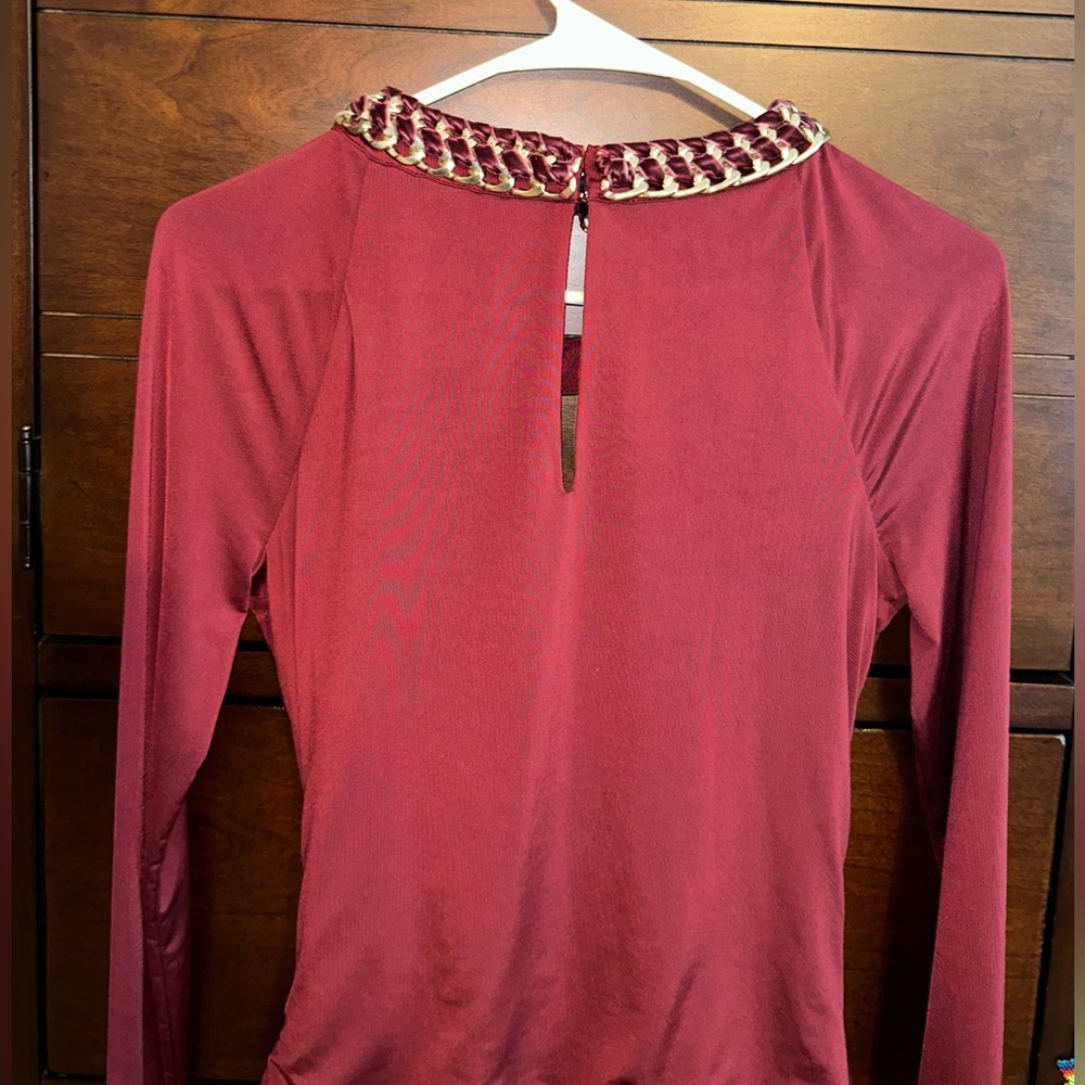 NWT! Two Bebe Chain Keyhole Bodysuits - Picture 8 of 16